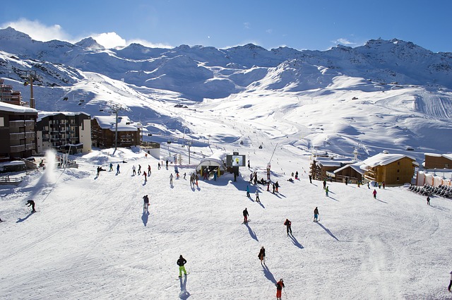 lyžování v Alpách