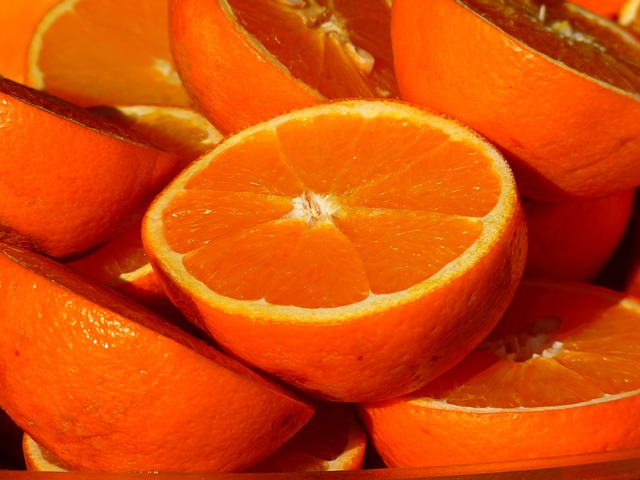 rozkrojené pomeranče